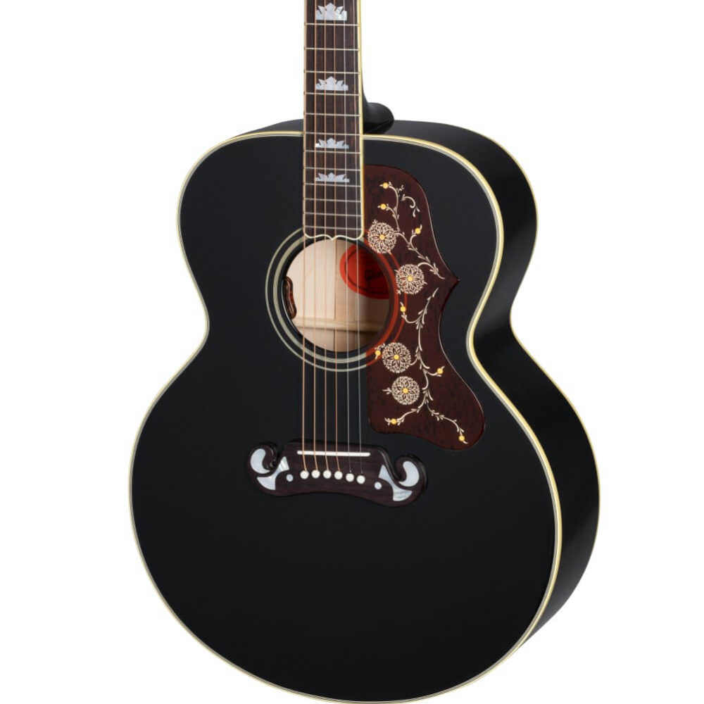 Gibson Elvis SJ-200 Acoustic Guitar with Pickup - Ebony