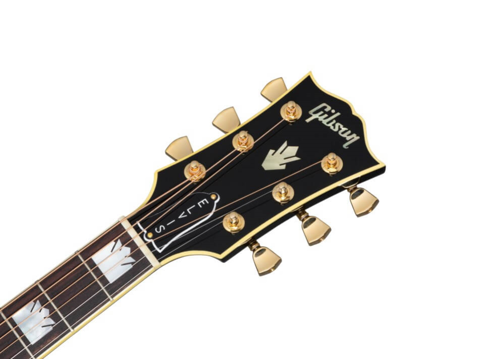 Gibson Elvis SJ-200 Acoustic Guitar with Pickup - Ebony