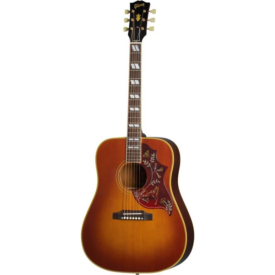 Gibson Murphy Lab 1960 Hummingbird Acoustic Guitar - Light Aged Heritage Cherry Sunburst