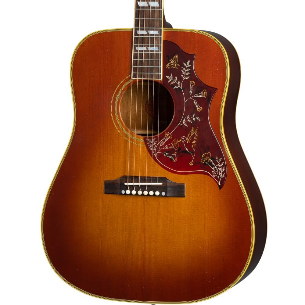 Gibson Murphy Lab 1960 Hummingbird Acoustic Guitar - Light Aged Heritage Cherry Sunburst
