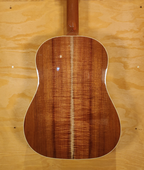 Gibson Limited Edition J45 acoustic guitar with Australian Blackwood top, showcasing its rich wood grain and classic design.