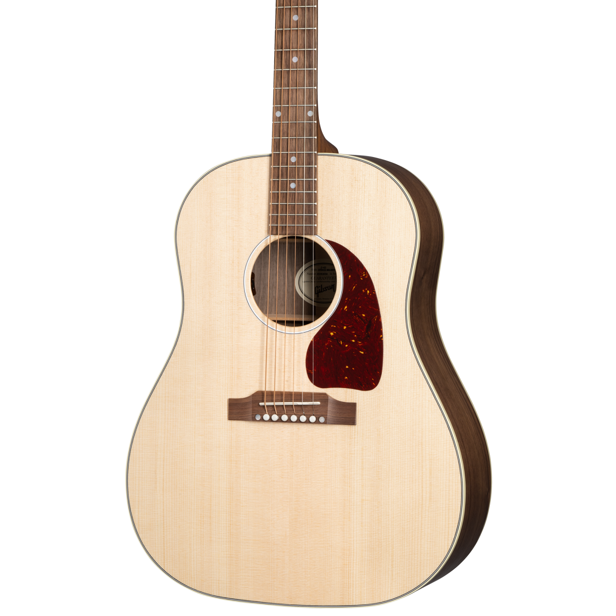 Gibson J45 Studio Acoustic Guitar with Walnut and Spruce in Satin Natural