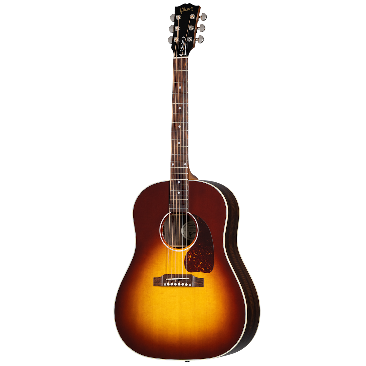 Gibson J45 Studio Acoustic Guitar - Rosewood - Satin Rosewood Burst