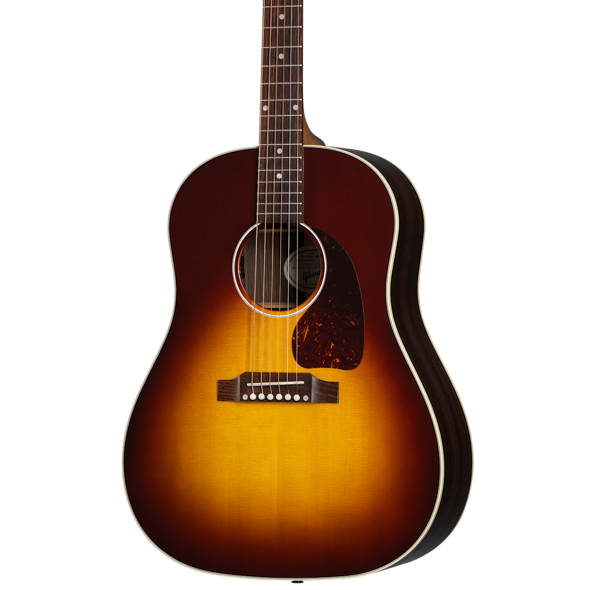 Gibson J45 Studio Acoustic Guitar - Rosewood - Satin Rosewood Burst