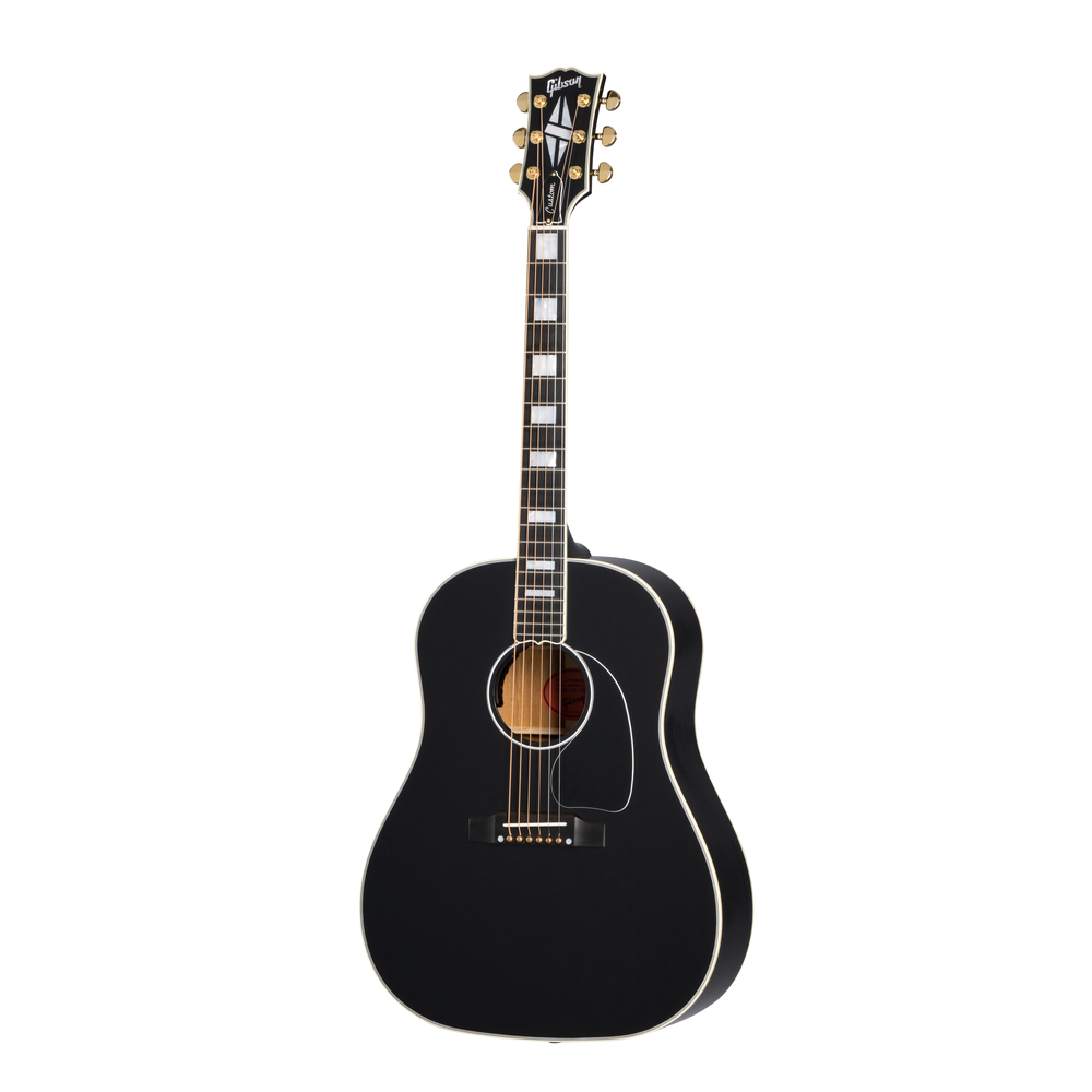 Gibson J45 Custom Ebony Acoustic Guitar