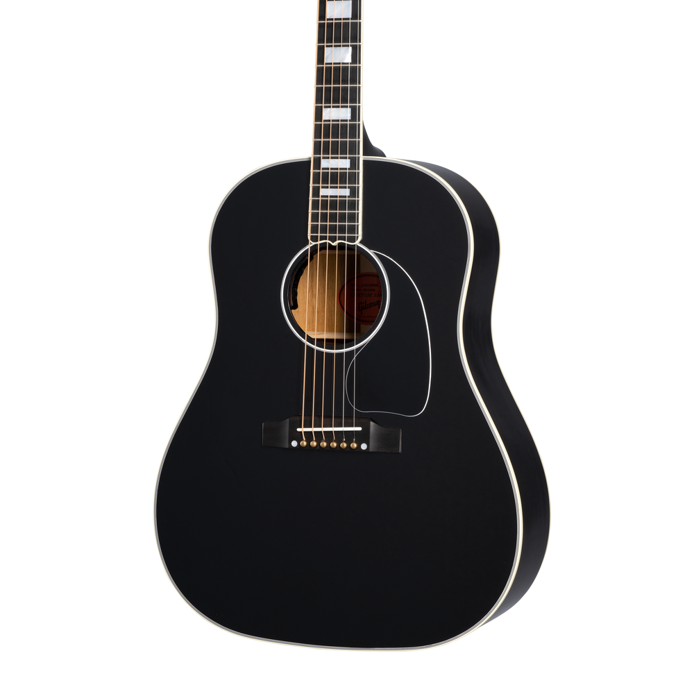 Gibson J45 Custom Ebony Acoustic Guitar