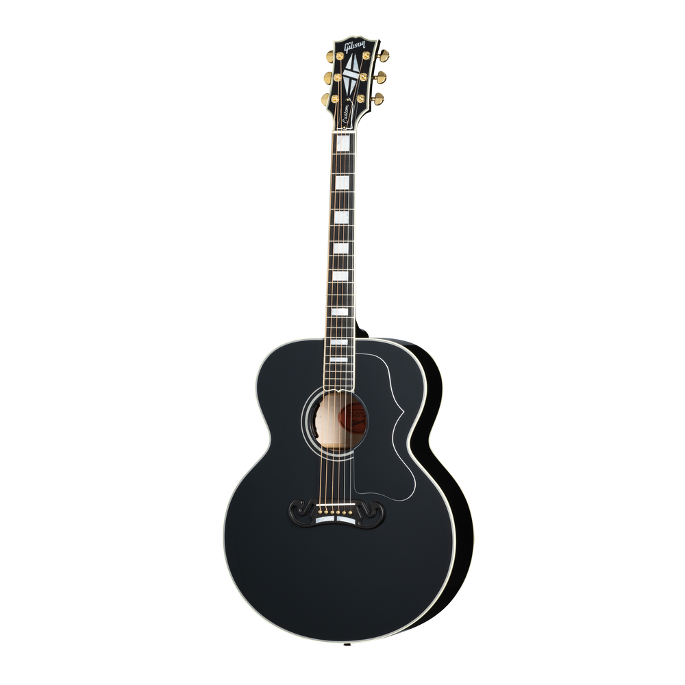 Gibson SJ200 Custom Ebony Acoustic Guitar