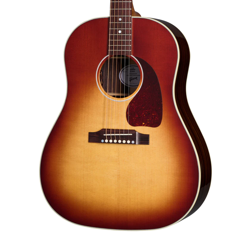 Gibson J-45 Standard Rosewood Lefty Acoustic Guitar - Rosewood Burst