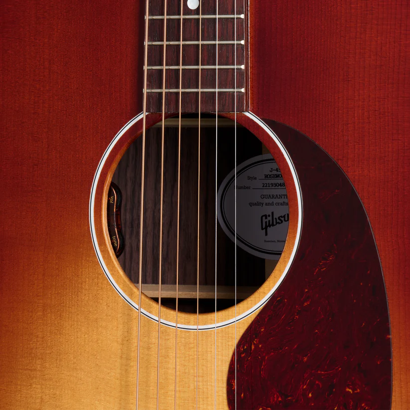 Gibson J-45 Standard Rosewood Lefty Acoustic Guitar - Rosewood Burst