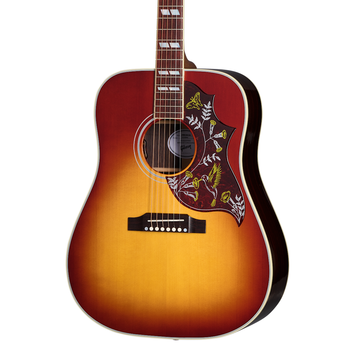 Gibson Hummingbird Standard Rosewood Acoustic Guitar - Rosewood Burst (LH)
