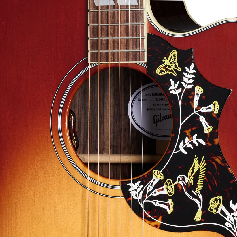Gibson Hummingbird Standard Rosewood EC Acoustic Guitar - Rosewood Burst