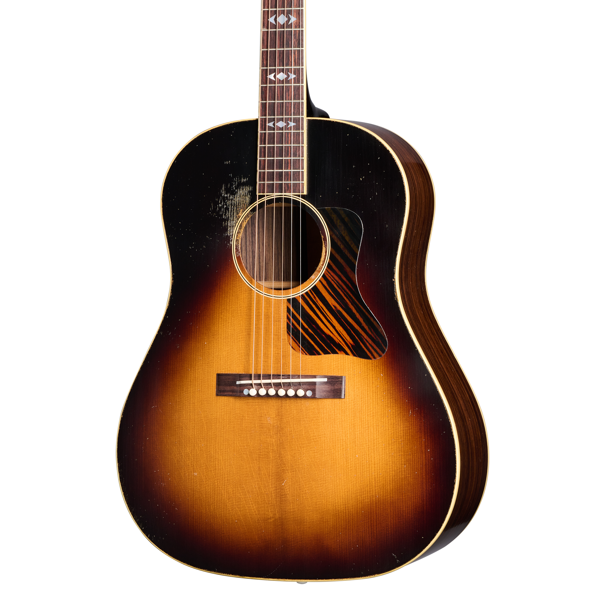 Gibson Murphy Lab 1936 Adv Jumbo Acoustic Guitar - Heavy Aged VTG Sunburst