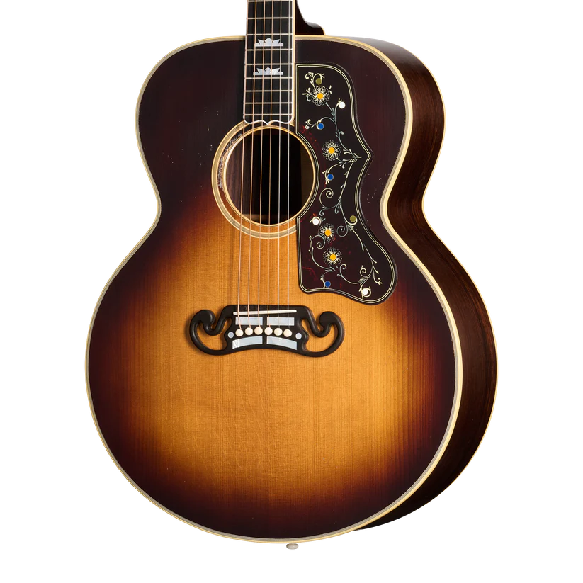 Gibson Pre-War SJ200 Rosewood Acoustic Guitar Light Aged - Vintage Burst