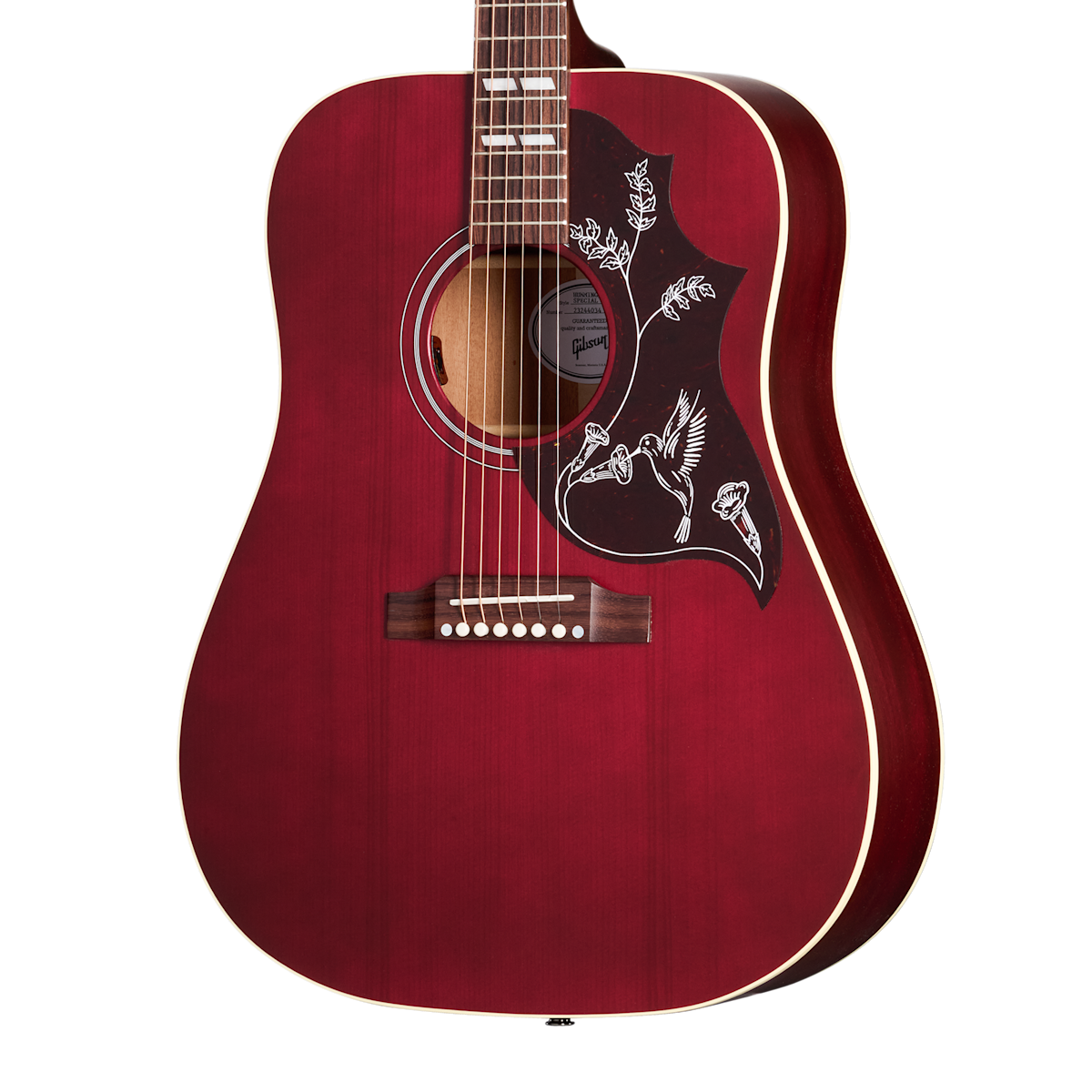 Gibson Hummingbird Special Acoustic Guitar - Satin Wine Red