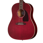 Gibson J45 Special Satin Acoustic Guitar - Wine Red