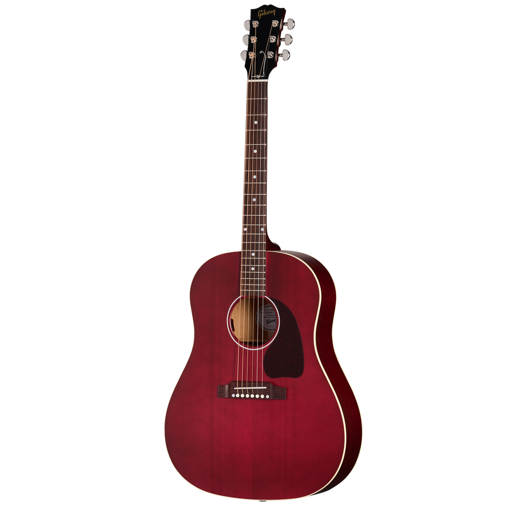 Gibson J45 Special Satin Acoustic Guitar - Wine Red