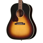 Gibson J-45 Standard left-handed acoustic guitar in vintage sunburst finish