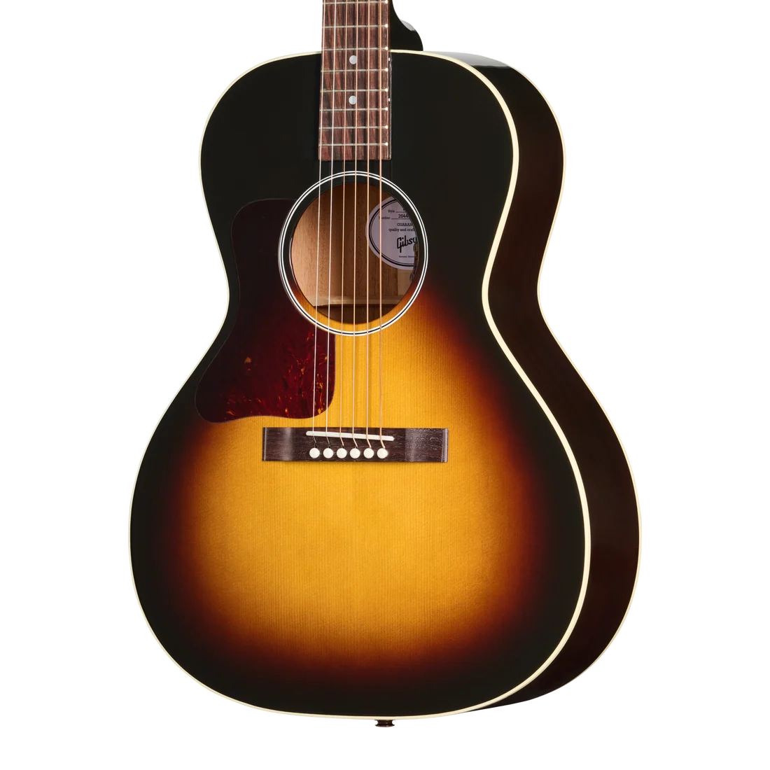 Gibson L-00 Standard left-handed acoustic guitar in vintage sunburst finish