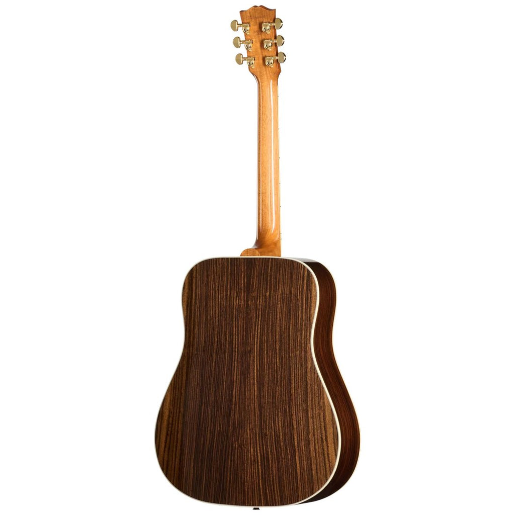Gibson Hummingbird Standard acoustic guitar in rosewood burst finish with ornate pickguard