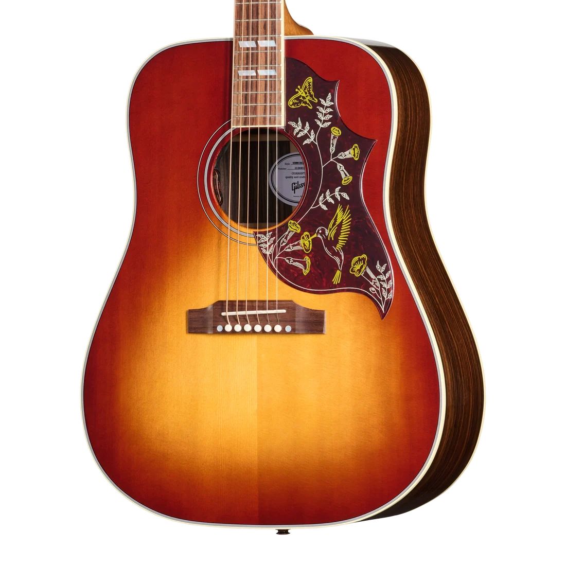 Gibson Hummingbird Standard acoustic guitar in rosewood burst finish