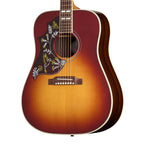 Gibson Hummingbird Standard left-handed acoustic guitar in Rosewood Burst finish