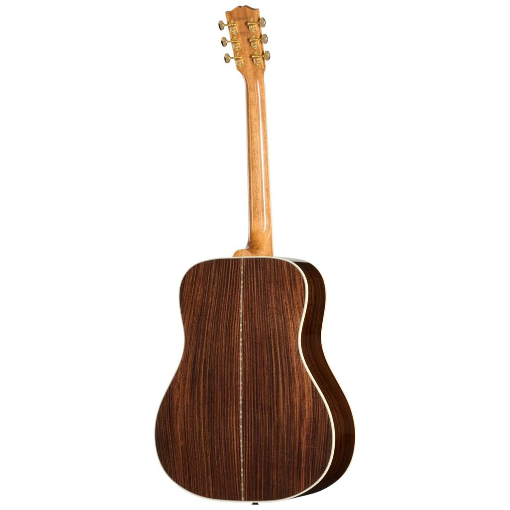 Gibson Songwriter Rec Artist electro acoustic guitar in Rose Burst, left-handed view