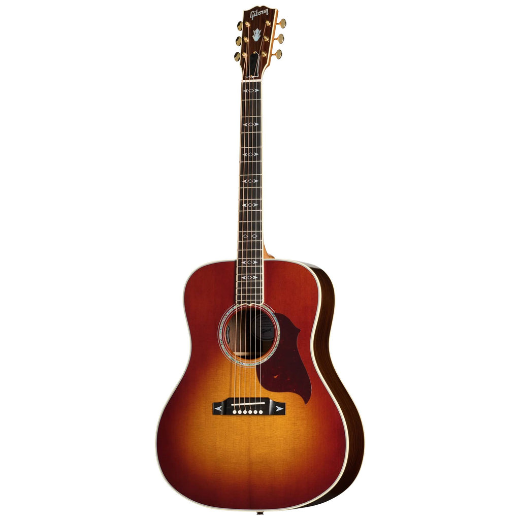 Gibson Songwriter Recording Artist acoustic guitar in Rosewood Burst finish, front view