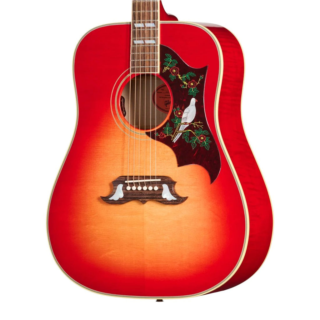 Gibson Dove Original acoustic guitar in vintage cherry sunburst finish, front view