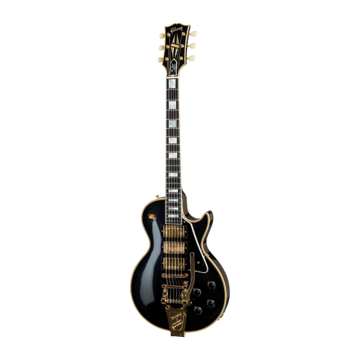 Gibson 1957 Les Paul Custom Reissue Electric Guitar - 3 Pick-Up Bigsby - VOS