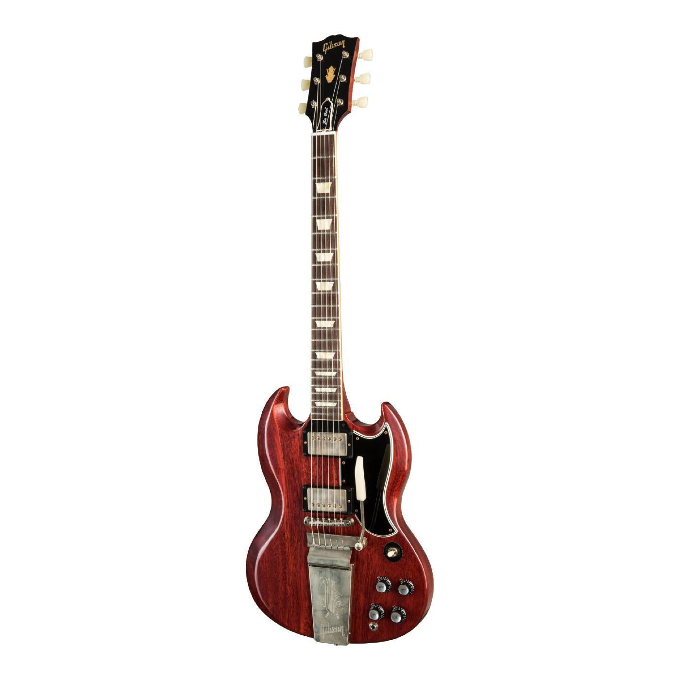 Gibson 1964 SG Standard Reissue Electric Guitar - Maestro Vibrato - VOS Cherry Red
