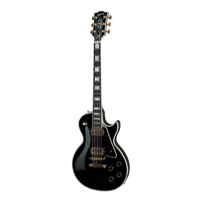 Gibson Les Paul Custom Electric Guitar in Ebony EB FB - B STOCK