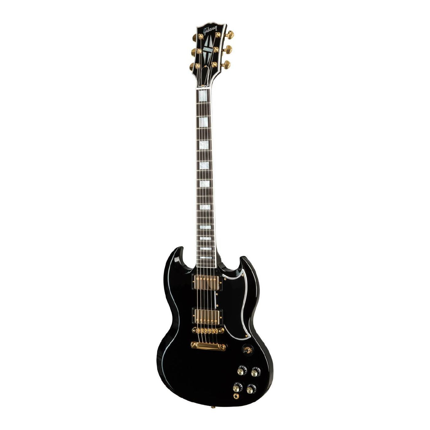 Gibson SG Custom 2 Pickup Electric Guitar - Ebony Fingerboard - Ebony