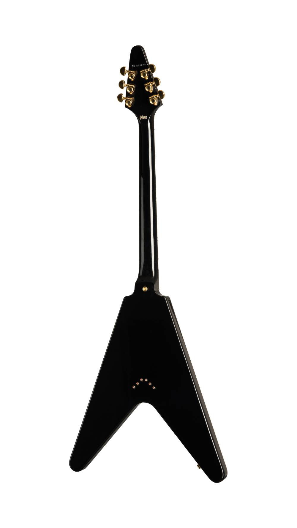 Gibson Flying V Custom Electric Guitar with Ebony Fingerboard Gloss - Ebony