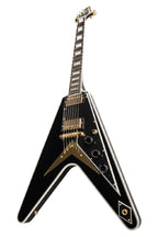 Gibson Flying V Custom Electric Guitar with Ebony Fingerboard Gloss - Ebony