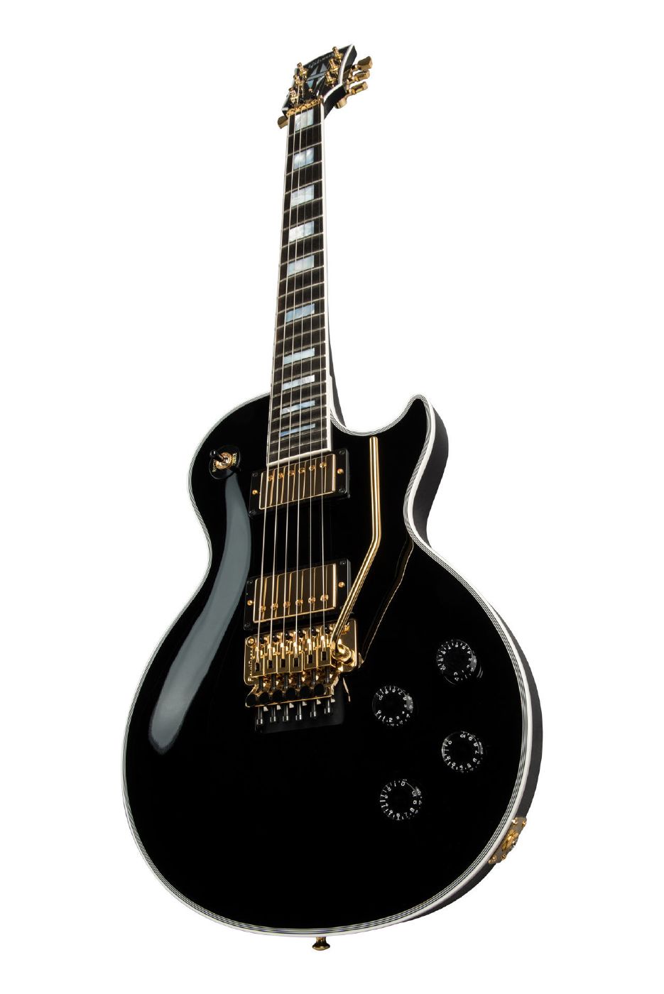 Gibson Les Paul Axcess Custom Electric Guitar with Ebony Fingerboard Floyd Rose Gloss - Ebony