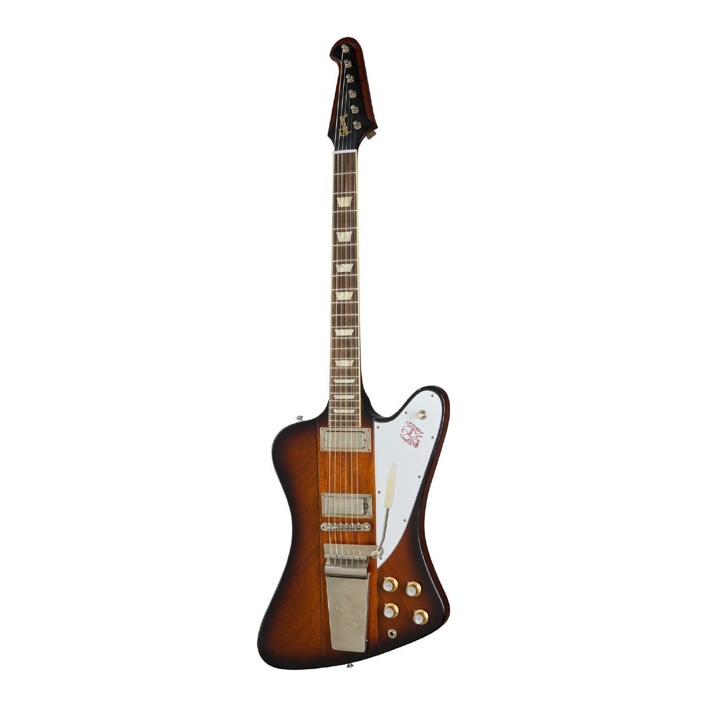 Gibson 63 Firebird V Electric Guitar with Maestro Vibrola - VOS Vintage Sunburst