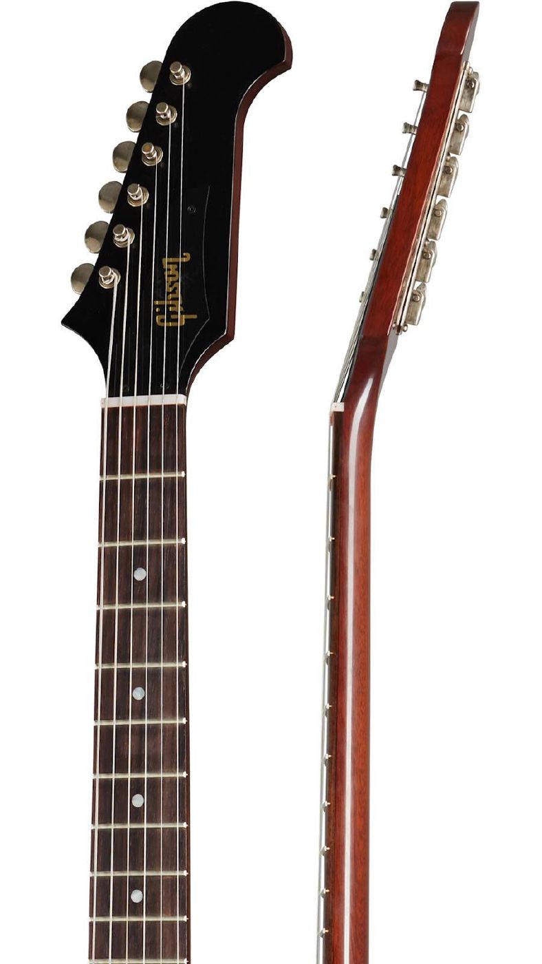 Gibson 65 Nonreverse Firebird Maestro V Electric Guitar - VOS Vintage Sunburst