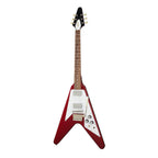 Gibson 67 Mahogany Flying V Electric Guitar Maestro Gloss - Spark Burgundy