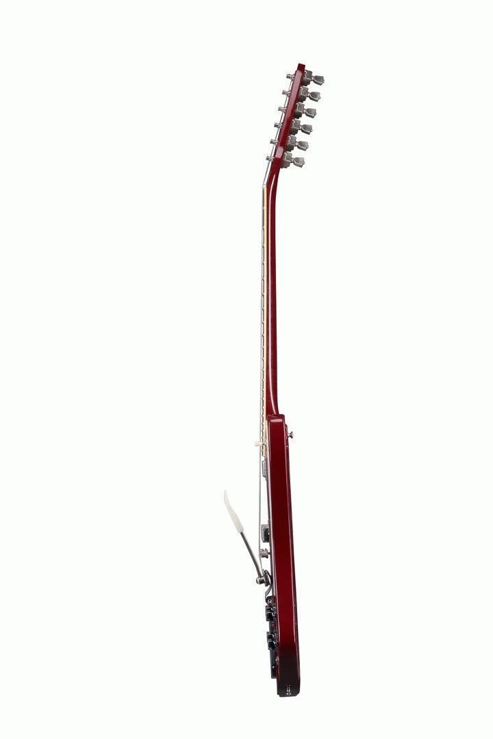 Gibson Murphy Lab 63 Firebird Electric Guitar with Maestro Vibrola Ultra Light Aged Ember Red
