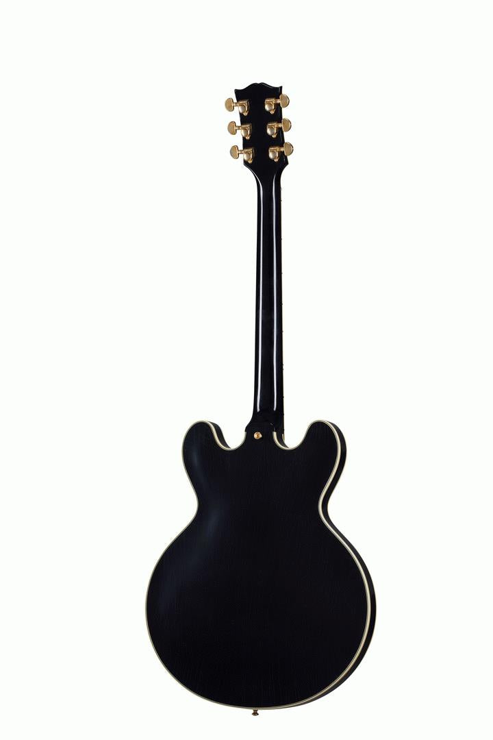 Gibson Murphy Lab 59 ES355 Semi-Hollow Electric Guitar Stop Bar Ultra Light Aged Ebony