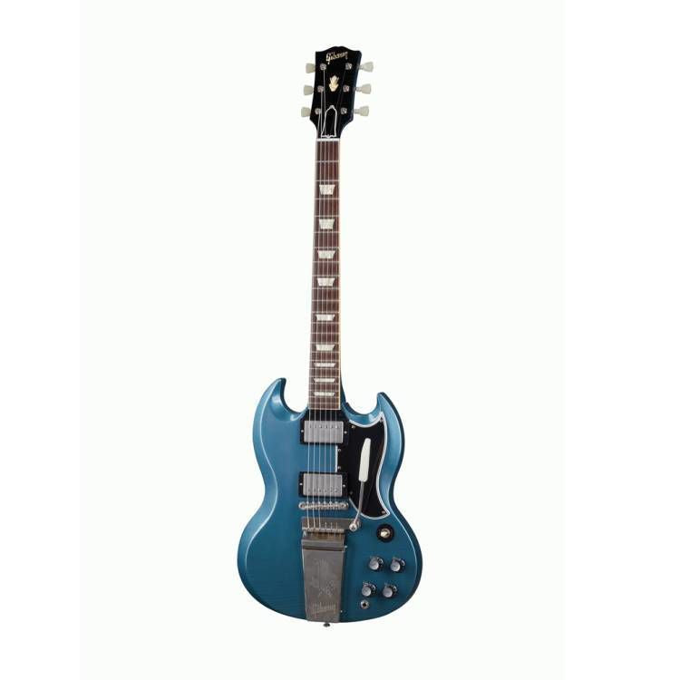 Gibson Murphy Lab 64 SG Standard with Maestro Vibrola Ultra Light Aged Pelham Blue