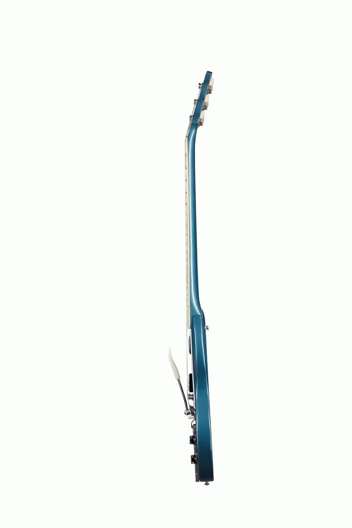 Gibson Murphy Lab 64 SG Standard Electric Guitar with Maestro Vibrola Light Aged Pelham Blue