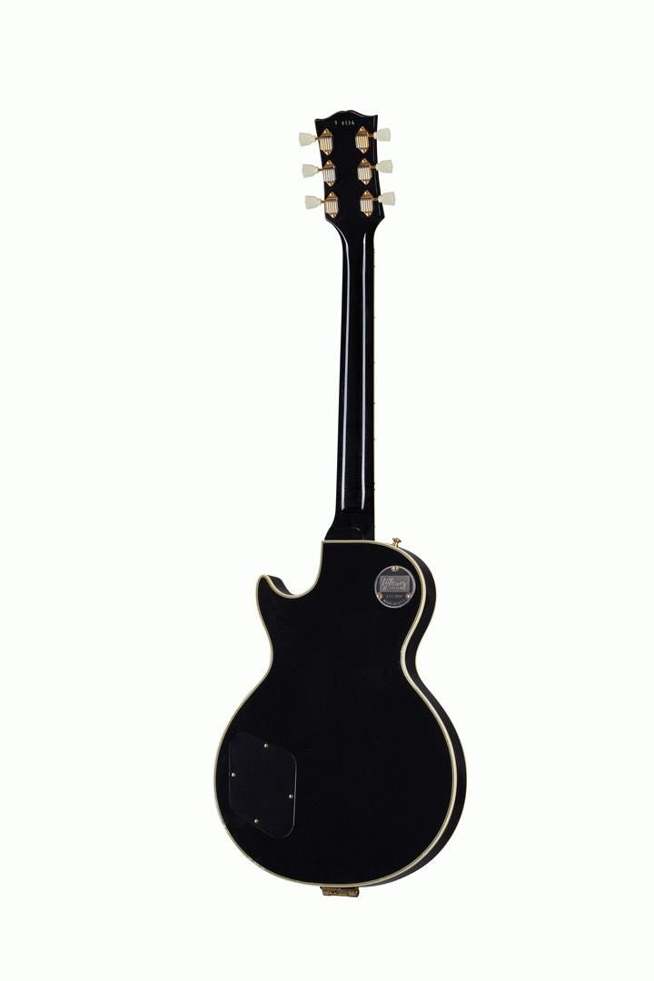 Gibson Murphy Lab 57 Les Paul Custom 3PU Electric Guitar with Bigsby Light Aged Ebony