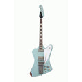 Gibson Murphy Lab 63 Firebird Electric Guitar with Maestro Vibrola Heavy Aged Frost Blue