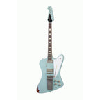 Gibson Murphy Lab 63 Firebird Electric Guitar with Maestro Vibrola Heavy Aged Frost Blue