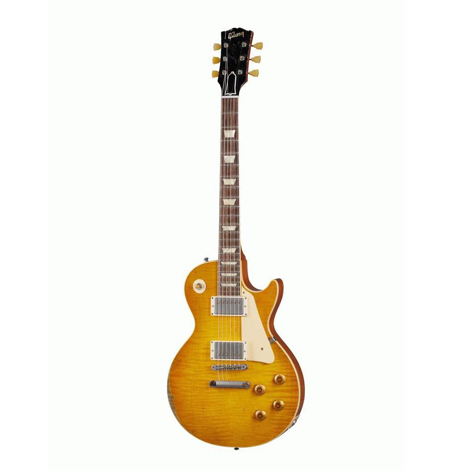 Gibson Murphy Lab 59 Les Paul Electric Guitar Ultra Heavy Aged Lemon Burst