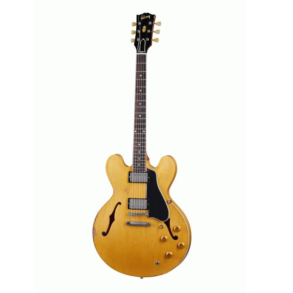 Gibson Murphy Lab 59 ES335 Electric Guitar Ultra Heavy Aged Vintage Natural