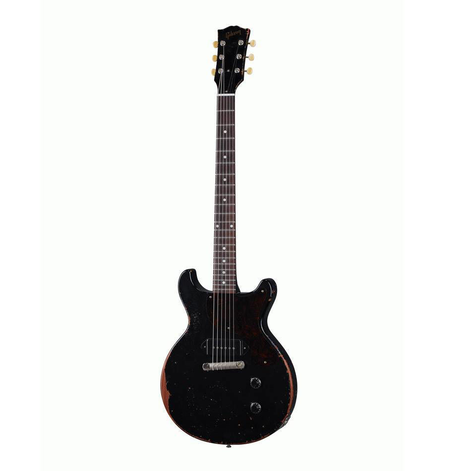 Gibson Murphy Lab 60 Les Paul Junior Electric Guitar Double Ultra Heavy Aged Ebony