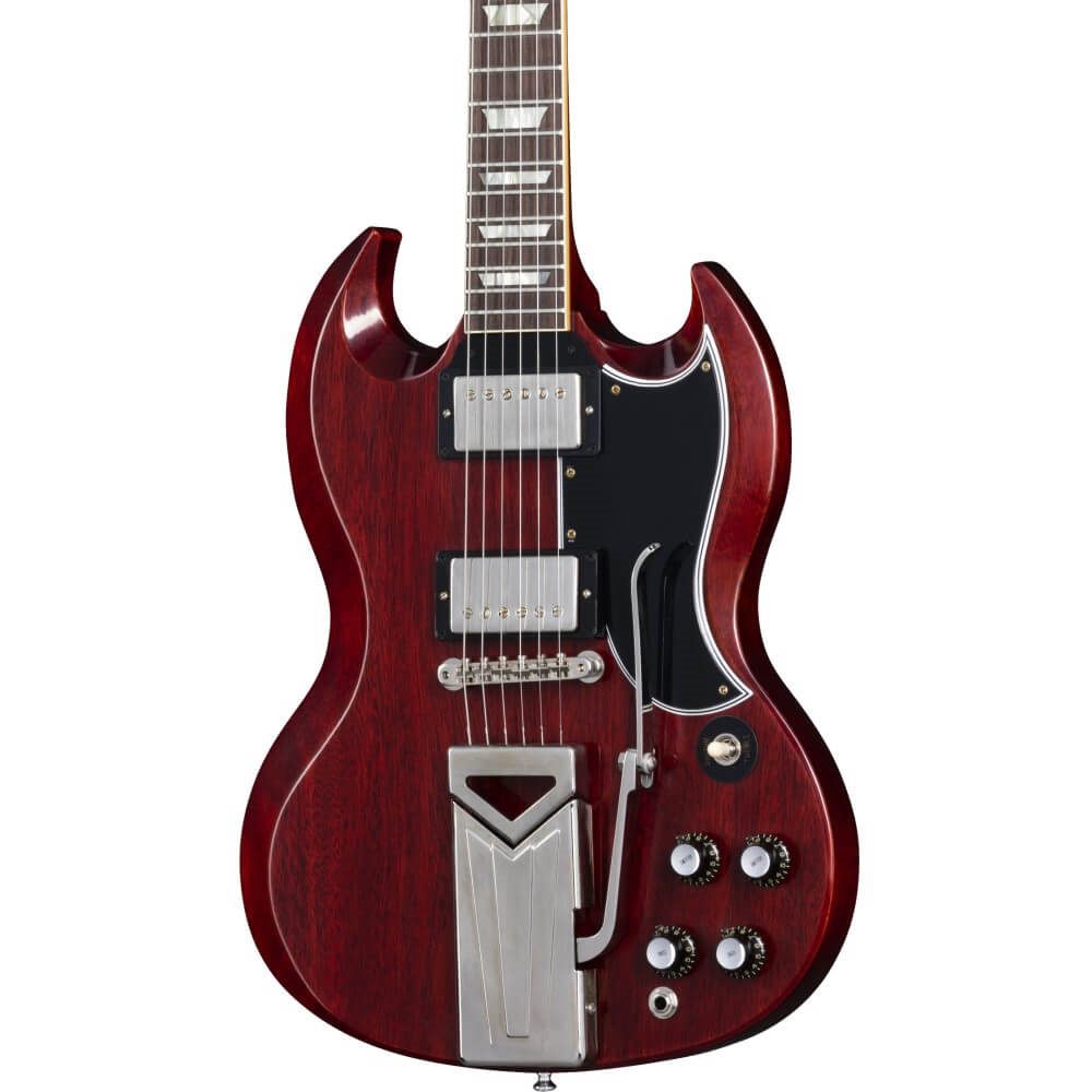 Gibson 60th Anniversary 1961 Les Paul SG Standard with Sideways Vibrola - Cherry Red