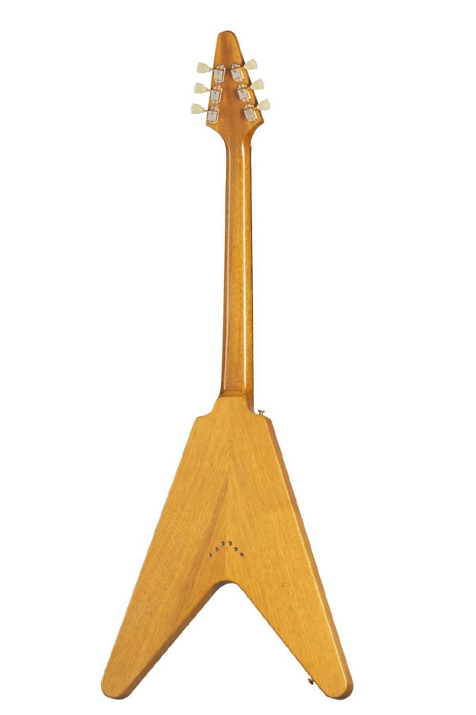 Gibson 58 Korina Flying V Electric Guitar - Black Pickguard - Natural